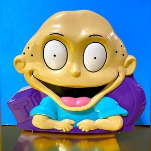NICKELODEON RUGRATS VINTAGE 1997 TOMY COLLECTIBLE PLASTIC 3-D CASE 13”x11.5”